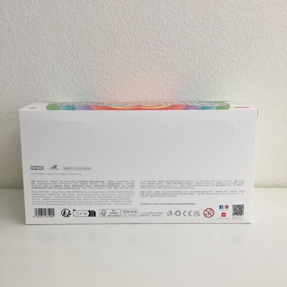 Pop Mart Labubu "Big Into Energy" EMPTY Collector's Box Only fits Set of 6 - Picture 4 of 9